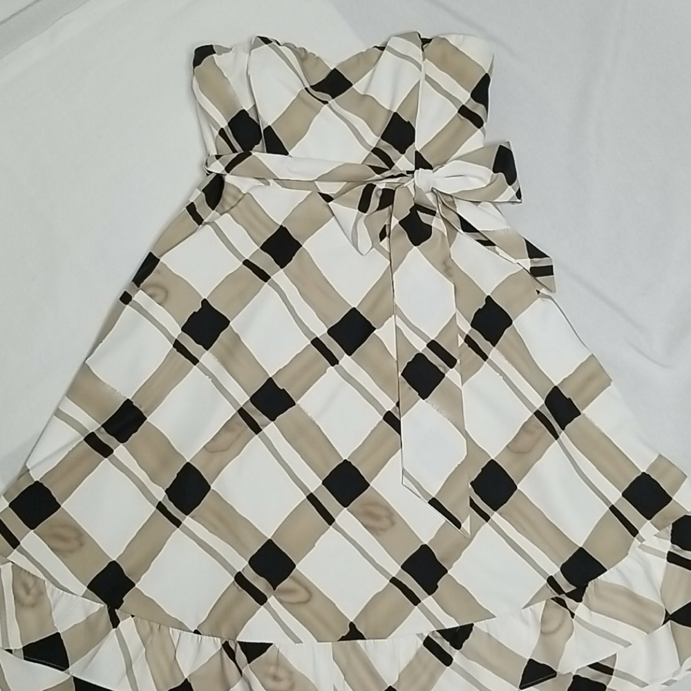 The Limited Strapless Sweetheart Neck Dress.8